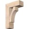 Ekena Millwork Westlake Block Smooth Bracket w/ Offset Brace, Douglas Fir, 7 1/2"W x 20"D x 28"H BKT0806X20X28WTL05SDF - alternate 1